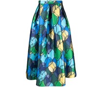 Rock mit grafischem Print