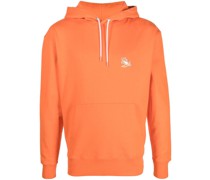 Hoodie mit Logo-Applikation