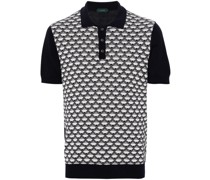 Poloshirt mit geometrischem Muster