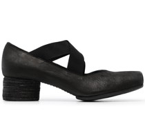 Ballerinas mit eckiger Kappe