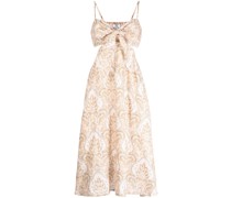 Elsa Midikleid mit Cut-Outs