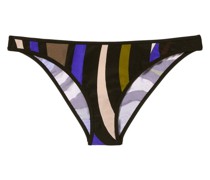 Bikinihöschen mit abstraktem Print