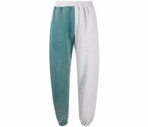 Zweifarbige Jogginghose