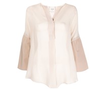 Fard Bluse mit V-Ausschnitt