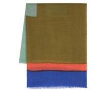 Schal in Colour-Block-Optik