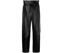 Cropped-Hose mit Paperbag-Taille