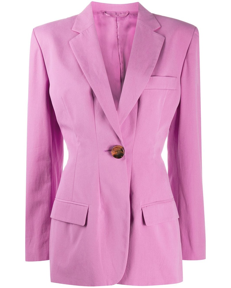 ATTICO Damen Einreihiger Donna Blazer