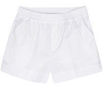 P.A.R.O.S.H. pressed-crease poplin shorts