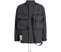 Musium Div. Utility-Jacke mit Logo-Print
