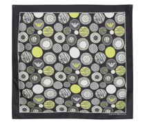 Seidenschal mit Logo-Print