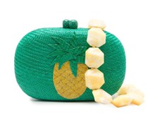 Olive Pineapple Clutch