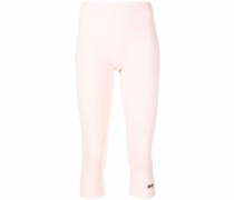 Cropped-Leggings mit Logo