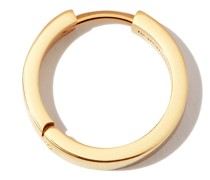 Polierte 18kt Gelbgoldcreole 2,3g