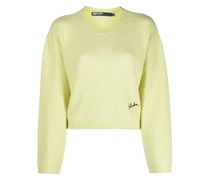 Pullover mit Logo-Stickerei