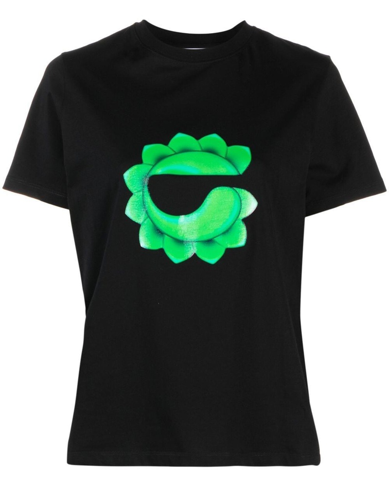 COPERNI Damen T-Shirt mit Chakra-Print COPERNI Damen T-Shirt mit Chakra-Print