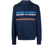 Hoodie mit Logo-Stickerei