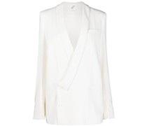 Blazer in Wickeloptik