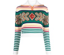 Pullover mit Intarsien-Motiv