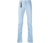 Tief sitzende Slim-Fit-Hose