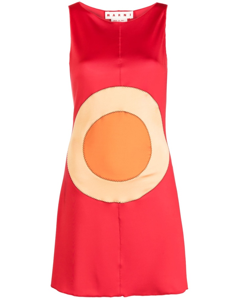 Marni Damen Kleid mit U-Boot-Ausschnitt