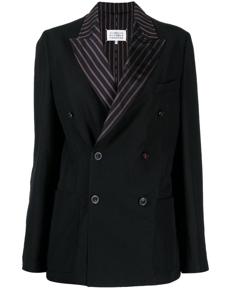 Maison Margiela Damen Gestreifter Blazer