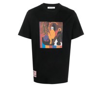 Bobby T-Shirt mit Affen-Print