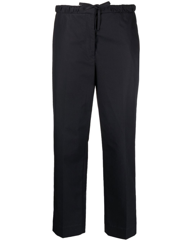 Jil Sander Damen Cropped-Hose mit Kordelzug