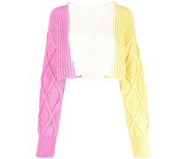 Pullover mit Zopfmuster