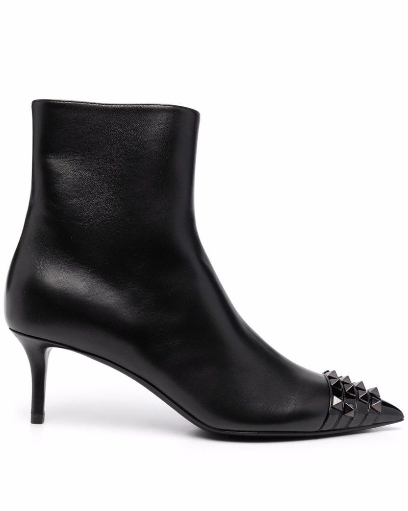 valentino rockstud ankle boot