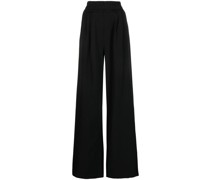 High-Waist-Hose mit weitem Bein