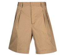 Chino-Shorts mit Bundfalten