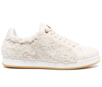 Sneakers mit Faux Shearling