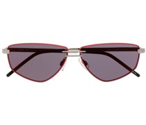 Sonnenbrille mit geometrischem Gestell