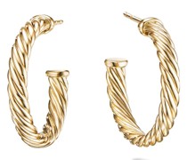 Kleine 18kt Gelbgoldcreolen