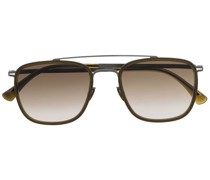 Sonnenbrille mit eckigem Gestell