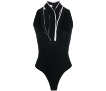 Body mit Kragen im Layering-Look