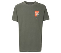 Stone T-Shirt mit Palmen-Print