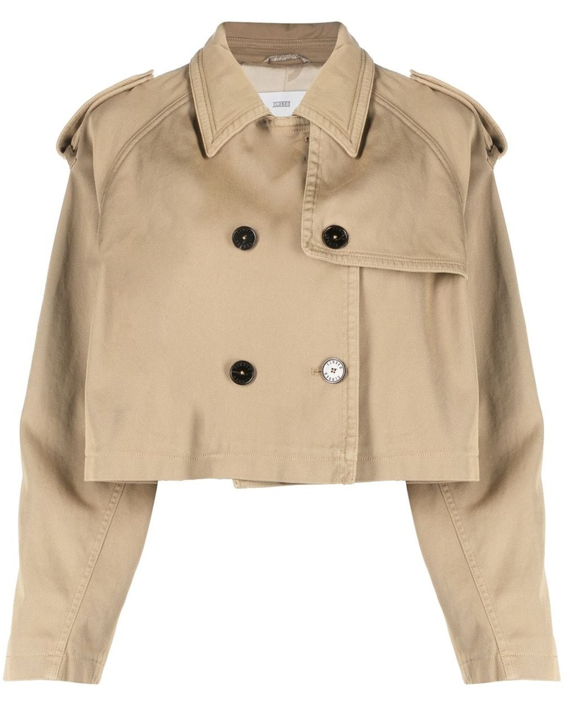 Closed Damen Doppelreihige Cropped-Jacke Closed Damen Doppelreihige Cropped-Jacke