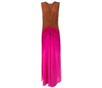 Maxikleid mit abstraktem Print