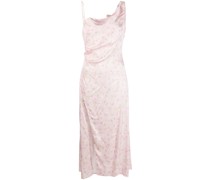 Midikleid mit Blumen-Print