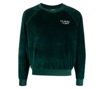Sweatshirt mit Logo-Stickerei