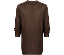 Kaschmirpullover mit rundem Ausschnitt