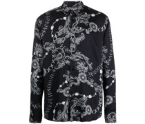 Hemd mit Chain Couture-Print