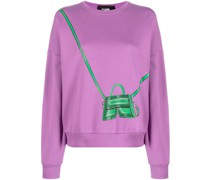 Sweatshirt mit grafischem Print