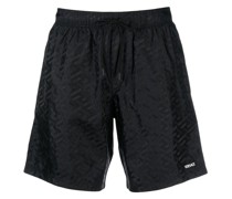 Badehose mit Monogrammmuster