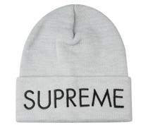 Capital Beanie mit Logo-Stickerei