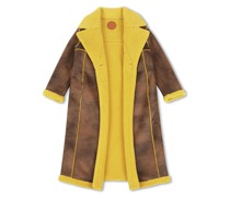 Ketz Mantel aus Faux Shearling