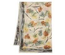 Vanessa floral-print scarf