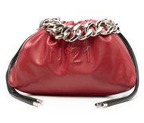Clutch mit Logo-Prägung
