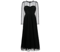 Midikleid im Layering-Look
